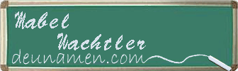 Mabel Wachtler Visitenkarte
